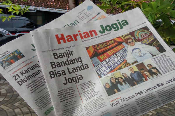 HARIAN JOGJA HARI INI : Banjir Bandang Bisa Landa Jogja