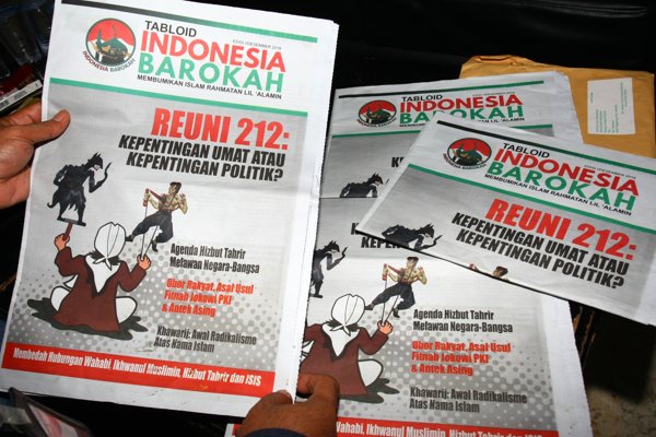 JK Instruksikan Pengurus Masjid Bakar Tabloid Indonesia Barokah