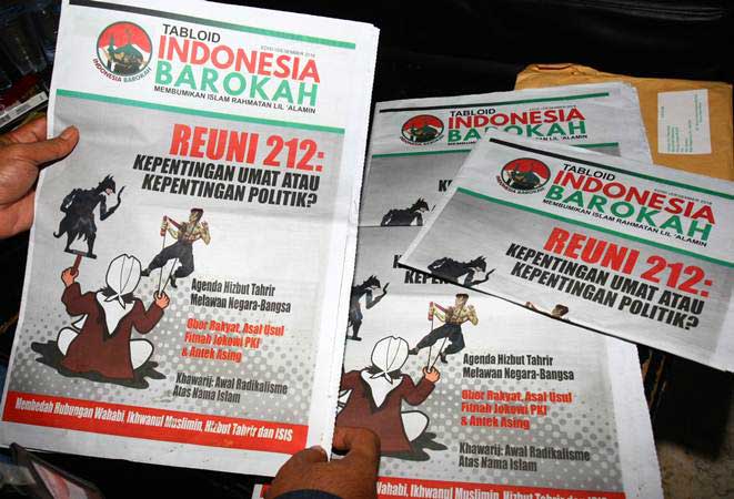 Tim Paslon 01 Disebut Ada Hubungan dengan Tabloid Indonesia Barokah