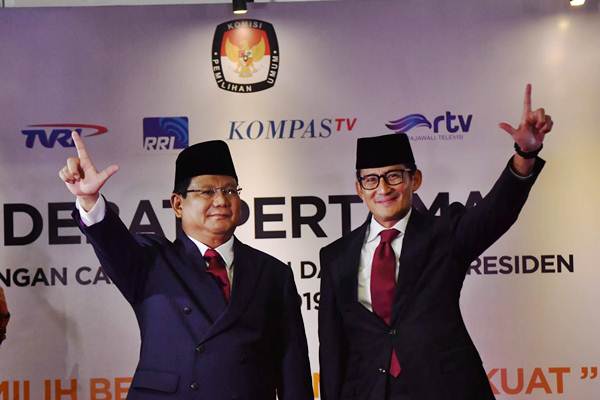 Nama Besar Prabowo-Sandi Dongkrak Elektabilitas Caleg Parpol Koalisi