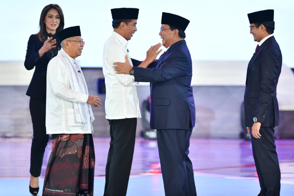 Hanya Kecerobohan yang Bisa Mengubah Jarak Elektabilitas Jokowi-Ma'ruf & Prabowo-Sandi
