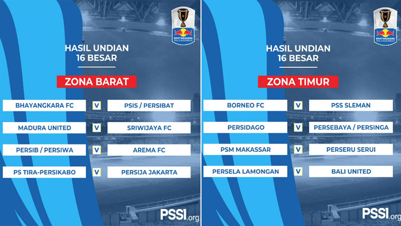 Undian 16 Besar Piala Indonesia: PSS Tantang Borneo FC