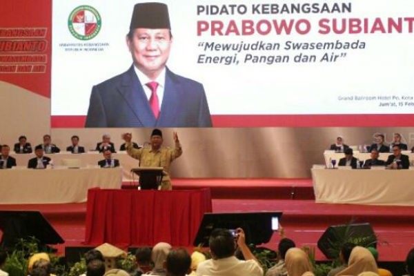 Prabowo Sebut Dirinya Tentara yang Ahli Ekonomi