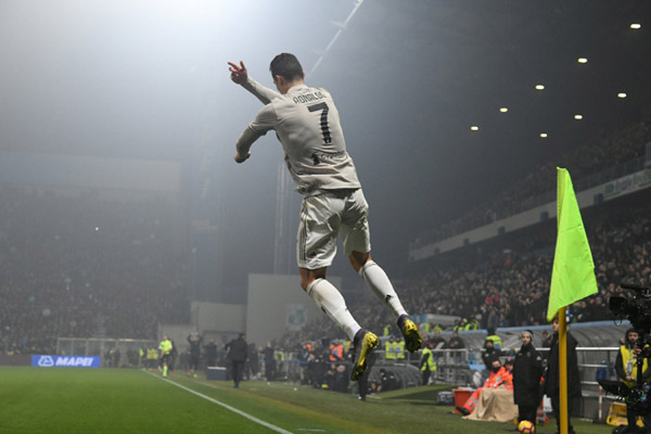 TOP SCORER SERIE A: Dengan 19 Gol, Ronaldo Tak Terkejar