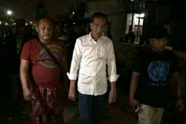CEK FAKTA DEBAT CAPRES: Nelayan ini Yang Ditemui Jokowi di Tambak Lorog
