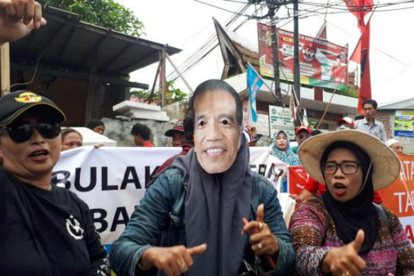 Prabowo Datang, Pendukung 01: Pak Jokowi yang di Hati Kami