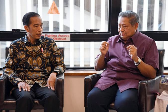 Ani Yudhoyono Dijenguk Jokowi, SBY Bilang Terima Kasih Atas Kedatangan Bapak Presiden