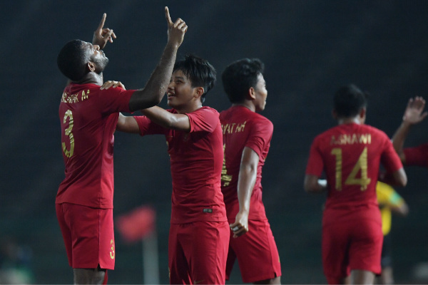 Babak I, Indonesia Menang 1-0 Atas Kamboja