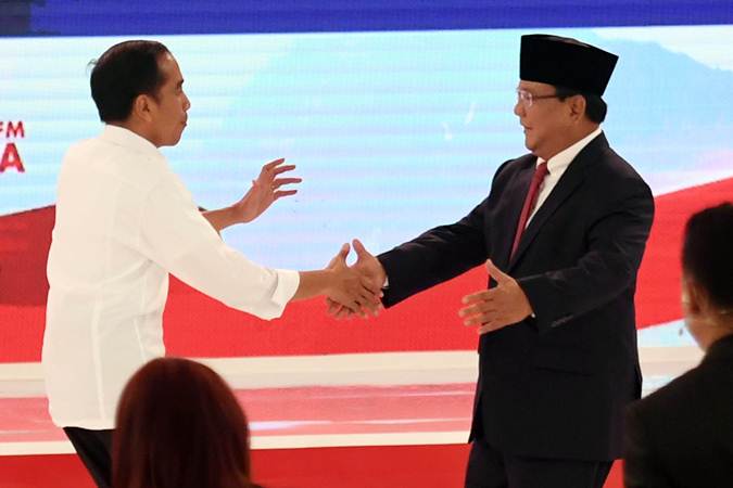 Hasil Survei LSI Denny JA Usai Debat Kedua: Elektabilitas Jokowi-Ma'ruf 58,7%, Prabowo-Sandi 30,9%