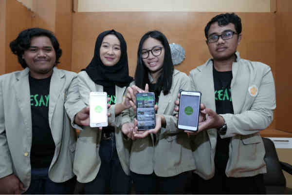 Mahasiswa UGM Buat Aplikasi OkeSayur untuk Hidupkan Pasar Tradisional