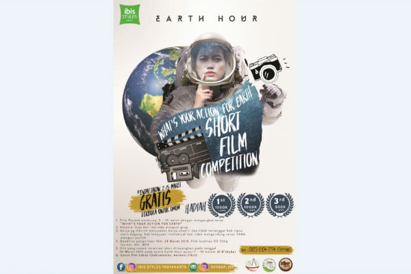 Jelang Earth Hour, ibis Styles Yogyakarta Adakan Kompetisi Film Pendek