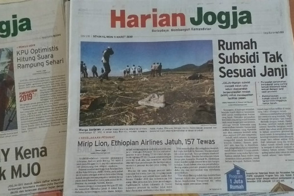 HARIAN JOGJA HARI INI : Rumah Subsidi Tak Sesuai Janji