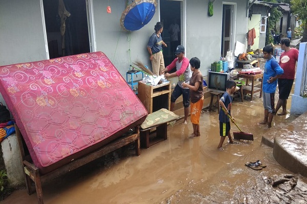 Sekolah Terendam Banjir, Ujian di SMK Negeri Tanjungsari Ditunda