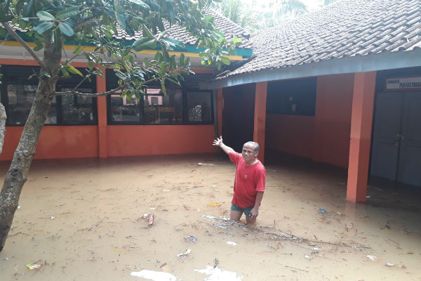 7 Sekolah Terdampak Banjir Segera Diperbaiki