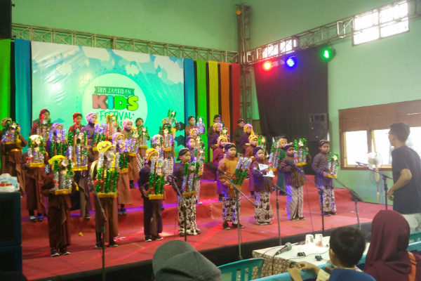 IRM Jambidan Kids Festival Ajak Generasi Muda Mencintai Angklung