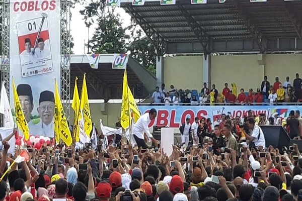 Jokowi Menganggap Kampanye adalah Kegembiraan