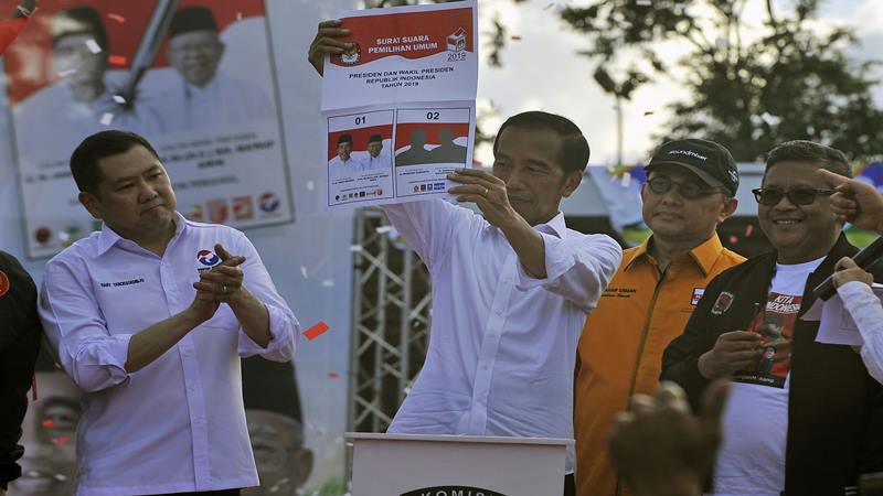 Ternyata Ada Beda Makna Antara Foto Surat Suara Pemilu Jokowi-Ma'ruf dan Prabowo-Sandi