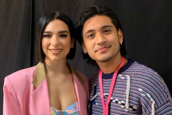 Wow, Foto Bareng Dua Lipa, Giorgino Abraham Bikin Warganet Menggila