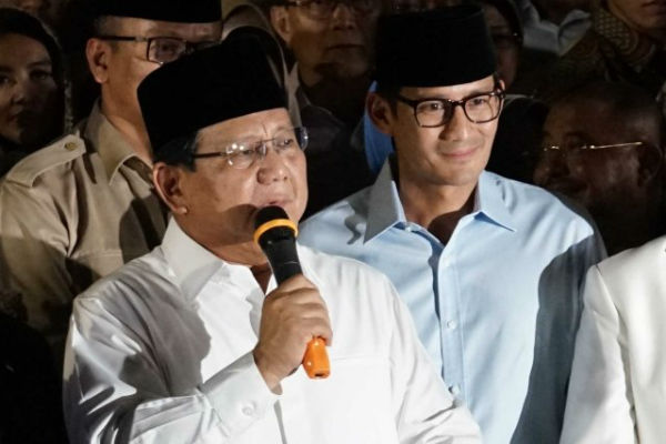 Prabowo Ajak Pendukungnya Lebaran di TPS