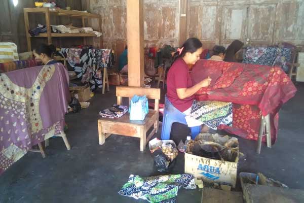 Terkendala Cuaca, Produksi Batik Lendah Turun