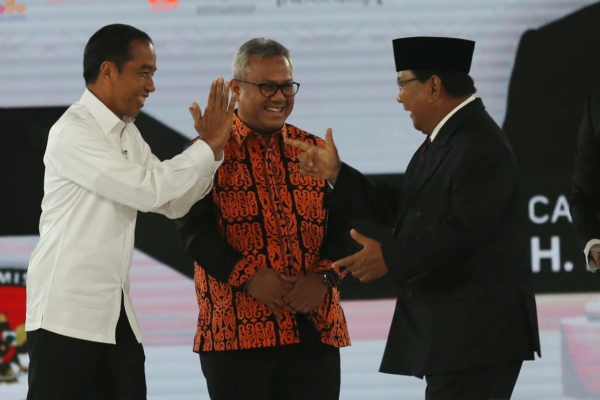 KPU Ingin Kemesraan Jokowi-Prabowo Menular ke Pendukungnya