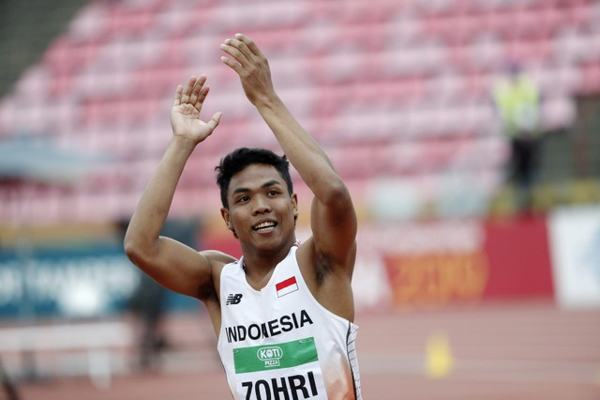 Ini Video Detik-Detik Lalu Muhammad Zohri Menang Kejuaraan Lari di Malaysia