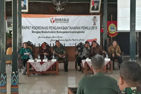 Pengiriman Data Pemilu di Gunungkidul Terkendala Sinyal