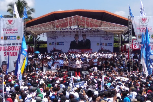 Prabowo Minta Masyarakat Waspadai Tuyul di TPS