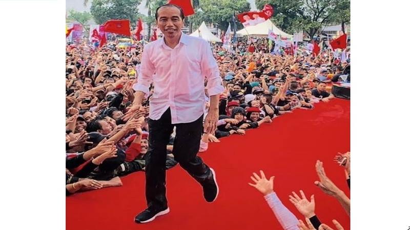 Hasil Survei pada DPT Pemilu 2019 di Seluruh Provinsi, Jokowi-Ma'ruf 54,8%, Prabowo-Sandiaga 32,5%