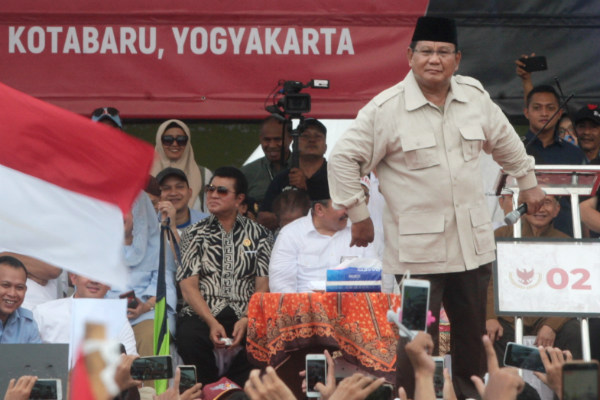Prabowo Ungkap Perjuangan untuk Kampanye di Palembang: Saya Setengah Mati ke Sini