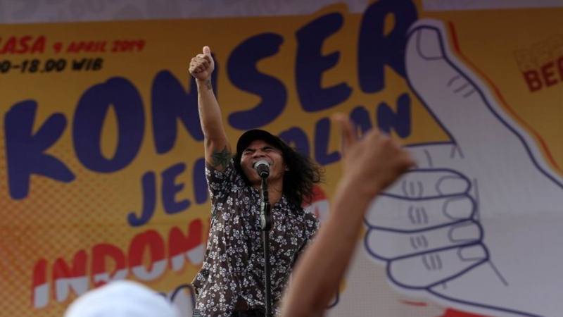 Ada Lagu Khusus Jokowi di GBK Siang Ini. Ini Judulnya