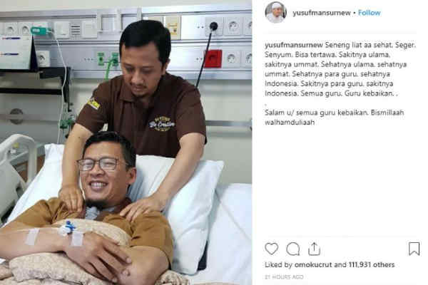 BPN: Awalnya Netral, Kini Aa Gym Merapat ke Prabowo-Sandi