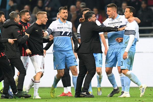 Duel Milan-Lazio Sisakan Perseteruan, Gattuso Minta Akun Medsos Pemain Dibatasi