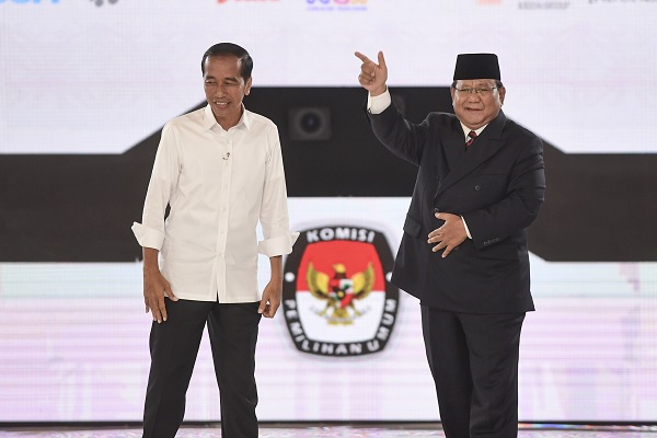 Peta Dukungan Jokowi & Prabowo di Seluruh Indonesia