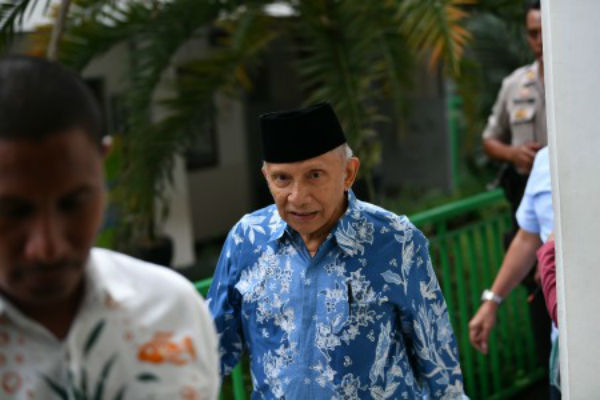 Prabowo-Sandiaga Keok di TPS Amien Rais di Jogja