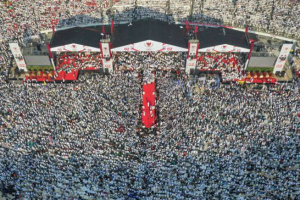 Pendukung Prabowo Teriakkan People Power