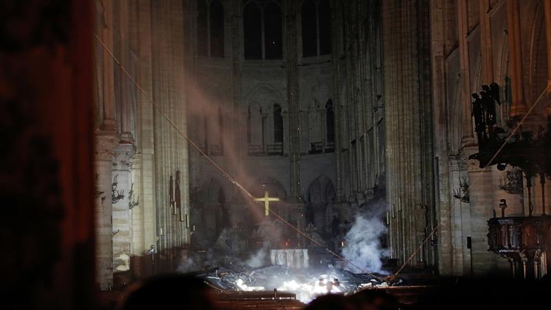 Korsleting Jadi Penyebab Kebakaran Katedral Notre Dame 