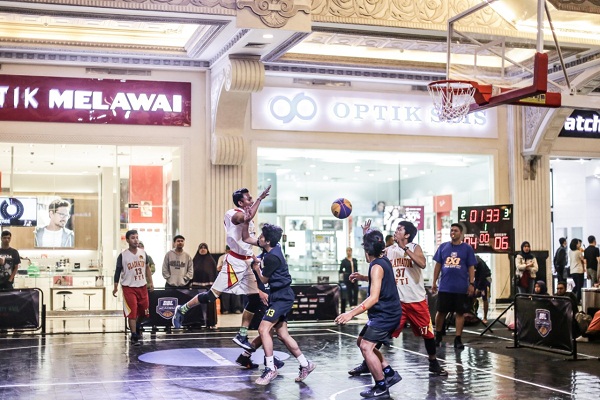 JCM Gelar 3x3 Basket In the Mall, Sedot Perhatian Pengunjung 