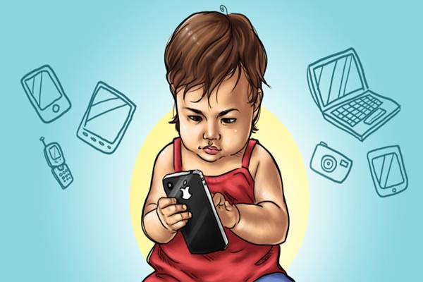 Teknologi Komunikasi Mengurangi Tatap Muka Anak dan Orang Dewasa