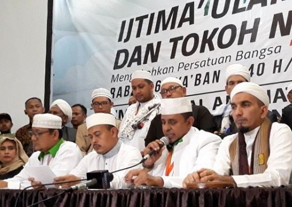 Ijtima Ulama III Mendesak KPU & Bawaslu Diskualifikasi Jokowi-Ma’ruf dari Pilpres 2019