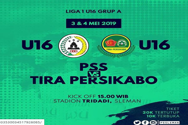 Elite ProAcademy Liga 1 U-16 2019 : PSS Siap Amankan Poin Penuh di Kandang 