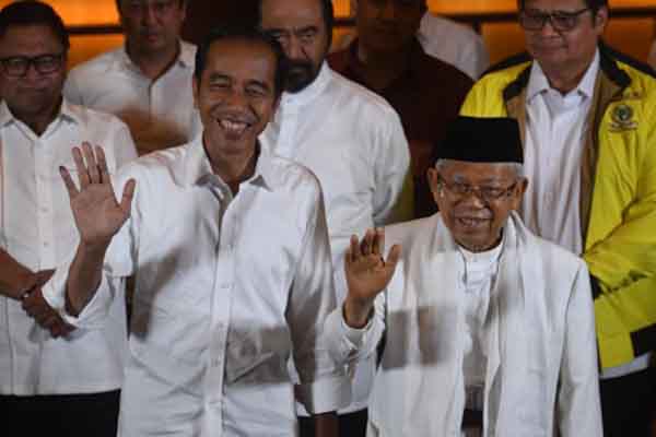  Hasil Hitung Cepat LSI Denny JA, Jokowi-Ma'ruf Unggul di 21 Provinsi