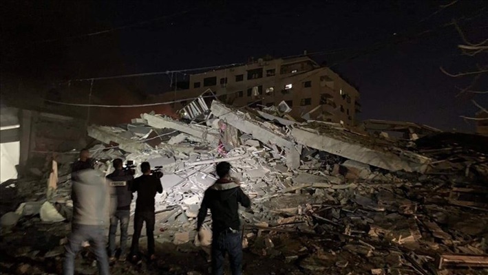 Kantor Berita Turki Anadolu Dibombardir Pesawat Israel