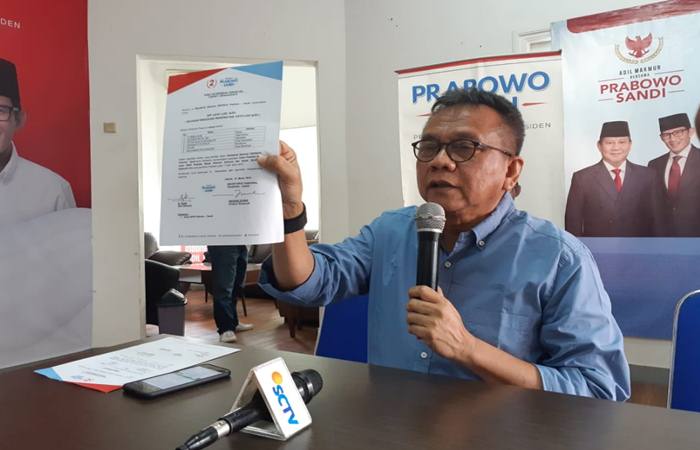 CEO Seknas: Prabowo-Sandi Tak Pernah Kumpulkan C1 