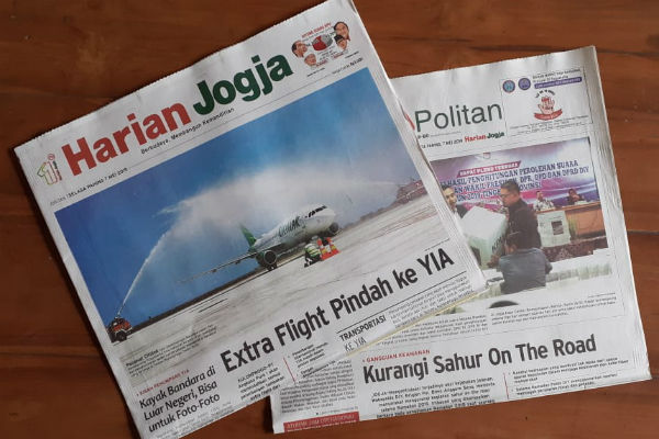HARIAN JOGJA HARI INI : Ekstra Flight Pindah ke YIA
