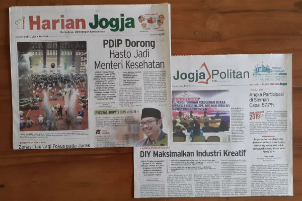 HARIAN JOGJA HARI INI : PDIP Dorong Hasto Jadi Menkes