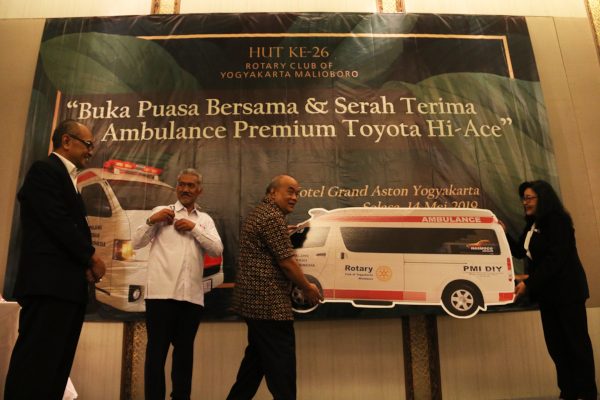 Rotary Club of Yogyakarta Malioboro & PMI DIY Bersinergi 