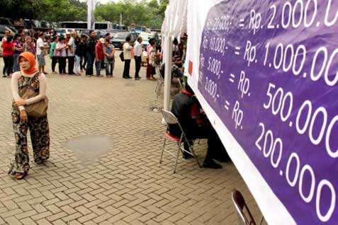 Wow, Baru 2 Hari, Penukaran Uang di Bank Indonesia Sudah Segini