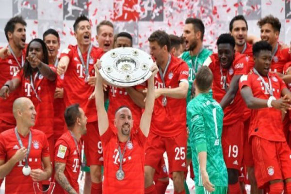 Menang Telak, Bayern Munich Juara Bundesliga 2018/19