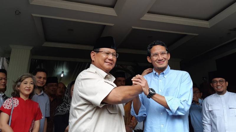 Aksi 22 Mei Ricuh, Prabowo-Sandi Belum Bersuara